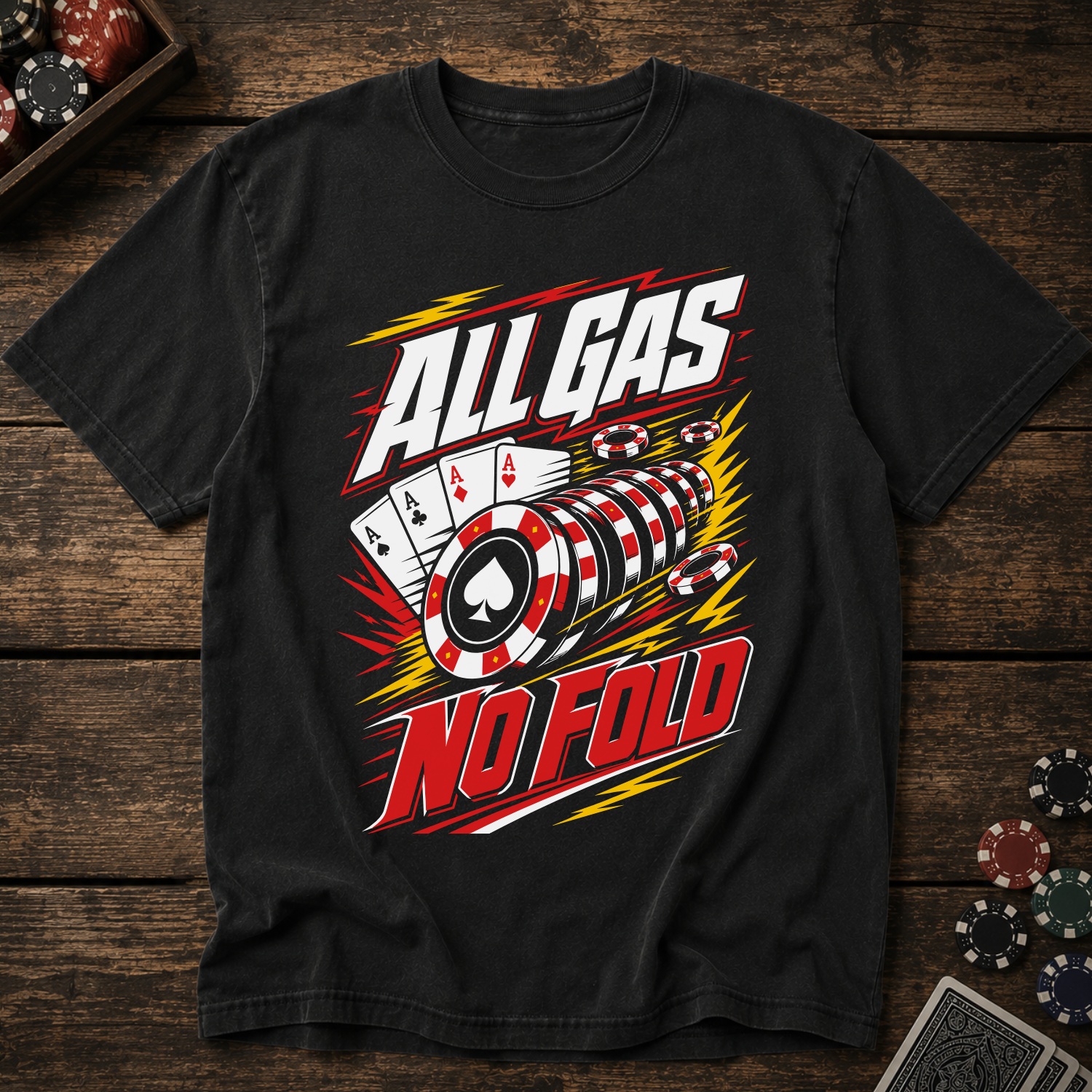 All Gas No Fold T-Shirt