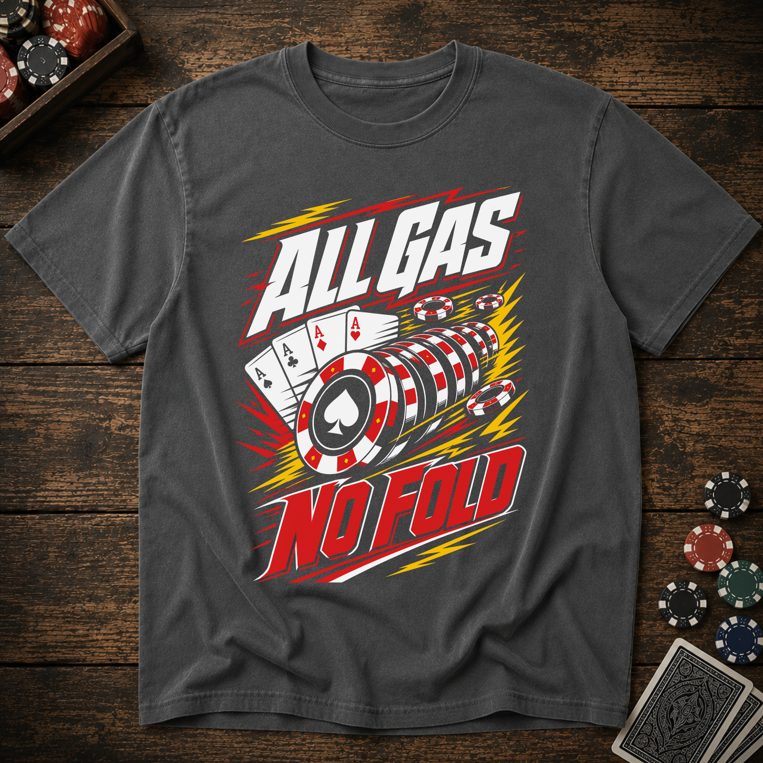 All Gas No Fold T-Shirt