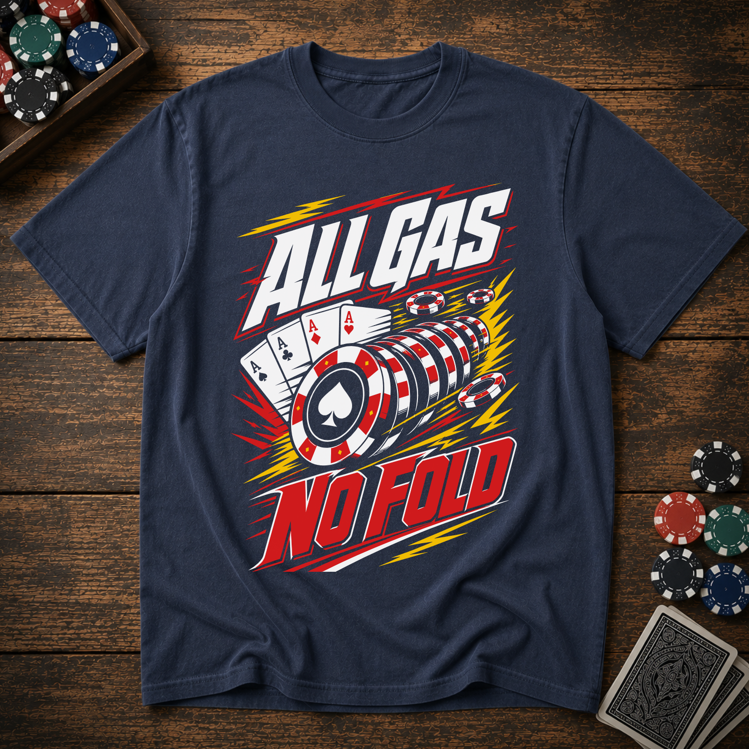 All Gas No Fold T-Shirt