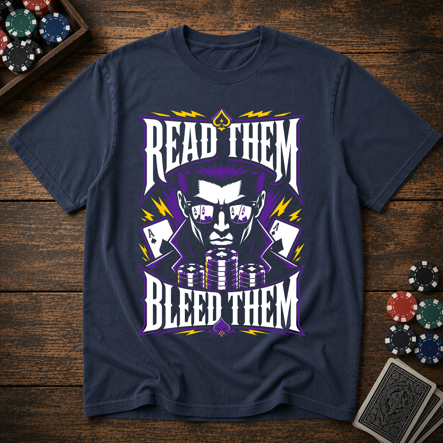 Read Them Bleed Them T-Shirt