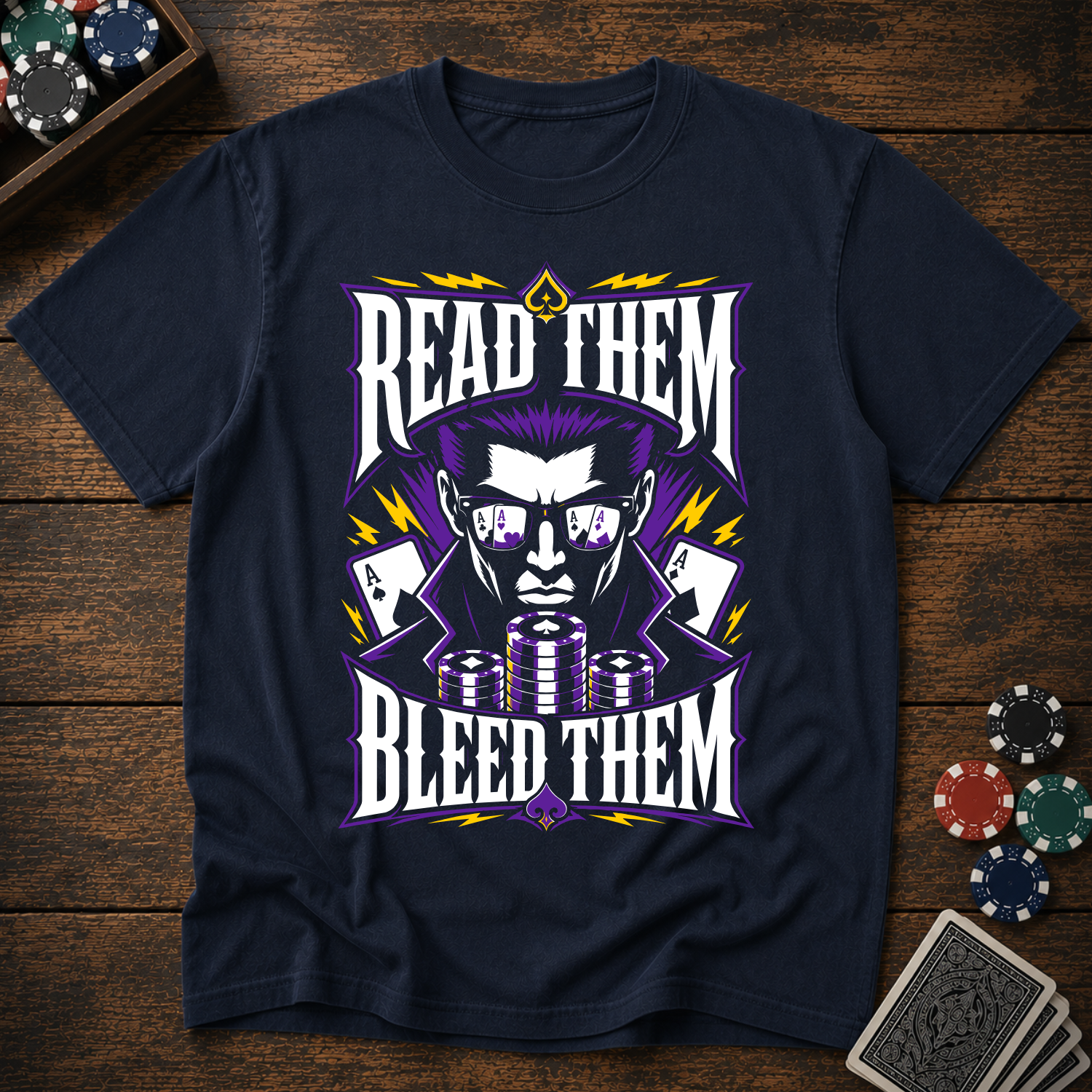 Read Them Bleed Them T-Shirt